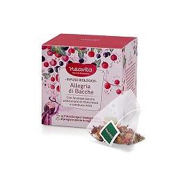 INFUSO NEAVITA FILTROSCRIGNO ALLEGRIA DI BACCHE BIO 15 FILTRI 3,5 G - farmachicca