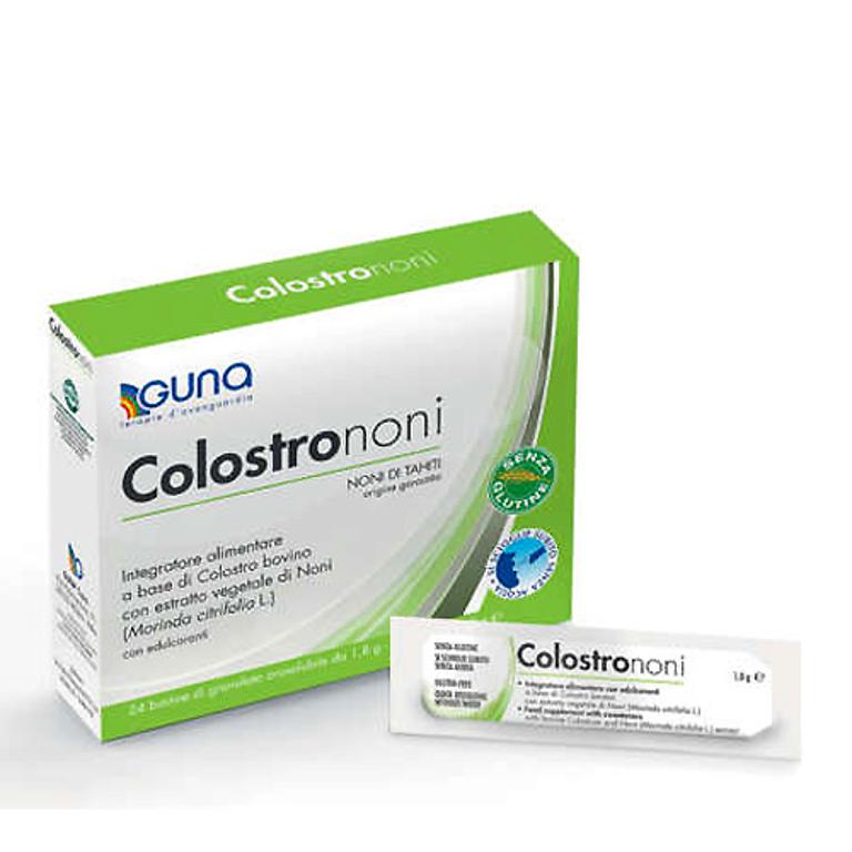 Guna ColostroNoni Integratore  24 Bustine 1,8 g - farmachicca