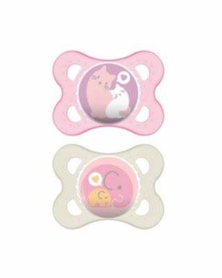 MAM SUCCHIETTO ORIGINAL 2-6 MESI SILICONE MASCHIO 2 PEZZI - farmachicca