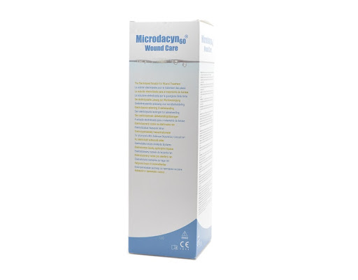 MEDICAZIONE STERILE SOLUZIONE SUPEROSSIDATA PER DETERSIONE FERITE MICRODACYN 60 WOUNDCARE 500 ML 1 PEZZO - farmachicca