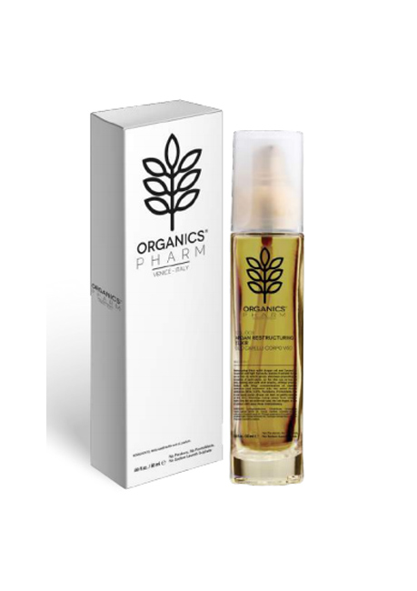 ORGANICS PHARM ARGAN RESTRUCTURING ELIXIR ARGAN OIL AND COCONUT OIL 50 ML - farmachicca
