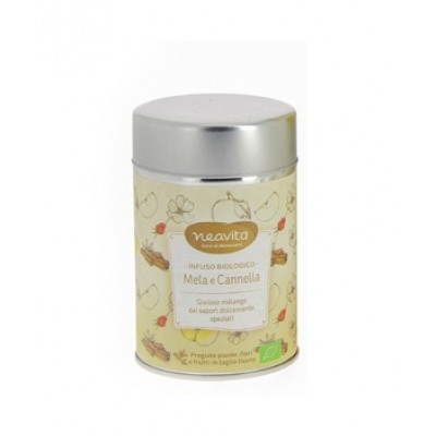 SILVER TIN MELA E CANNELLA BIO 100 G - farmachicca