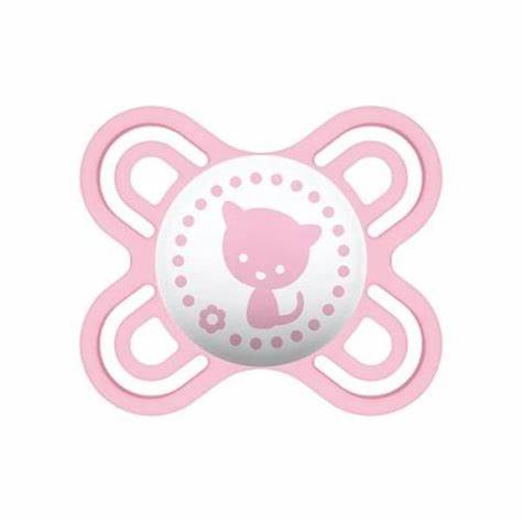 MAM SUCCHIETTO PERFECT START 0-2 MESI SILICONE SINGLE BOX FEMMINA - farmachicca