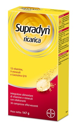 SUPRADYN RICARICA EFFERVESCENTI 30 COMPRESSE - farmachicca