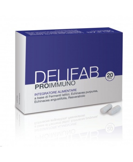 DELIFAB PROIMMUNO 20 CAPSULE - farmachicca