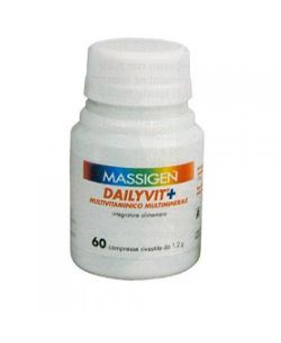MASSIGEN DAILYVIT 12 VITAMINE 11 MINERALI 60 COMPRESSE RIVESTITE - farmachicca