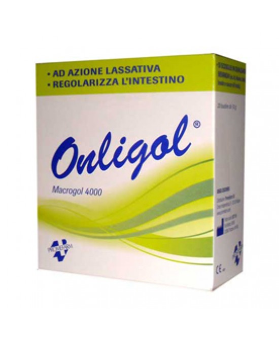 ONLIGOL MACROGOL 4000 20 BUSTINE 10 G SENZA ZUCCHERO - farmachicca