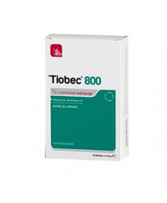 TIOBEC 800 20 COMPRESSE FAST-SLOW 36 G - farmachicca