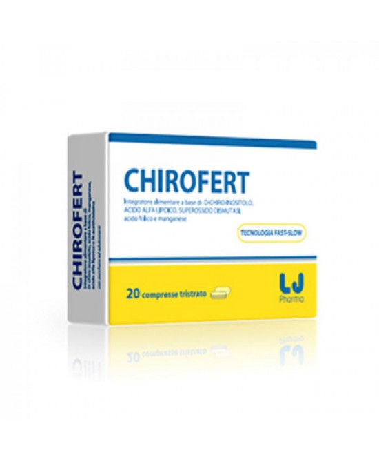 CHIROFERT 20 COMPRESSE 22 G - farmachicca