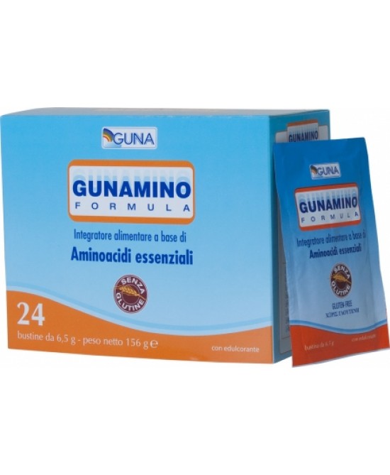 GUNAMINOFORMULA 24 BUSTINE 156 G - farmachicca