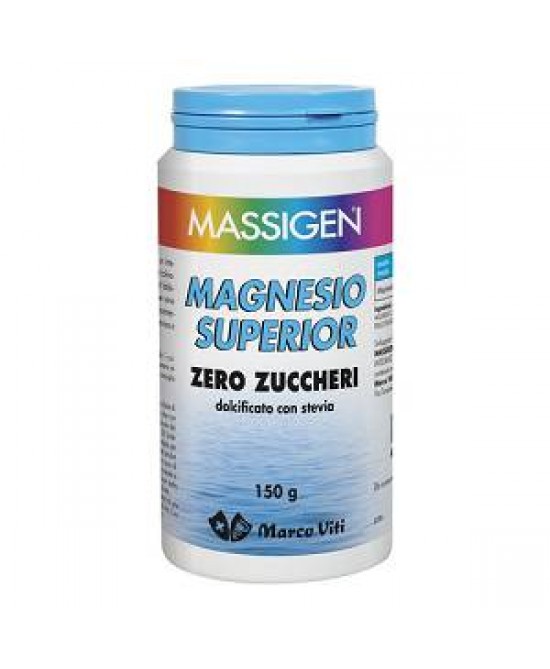 MASSIGEN MAGNESIO SUPERIOR ZERO ZUCCHERI 150 G - farmachicca