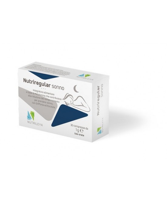 NUTRIREGULAR SONNO 30 COMPRESSE - farmachicca