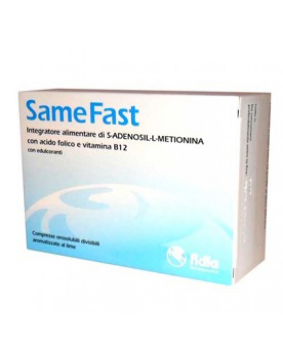 SAMEFAST UP 20 COMPRESSE OROSOLUBILI DIVISIBILI - farmachicca