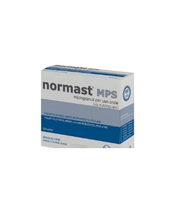 NORMAST MPS MICROGRANULI SUBLINGUALI 20 BUSTINE - farmachicca