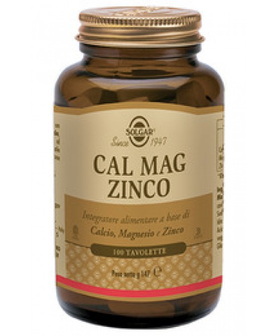 CAL MAG ZINCO 100 TAVOLETTE - farmachicca