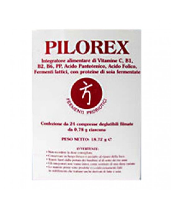 PILOREX 24 COMPRESSE - farmachicca