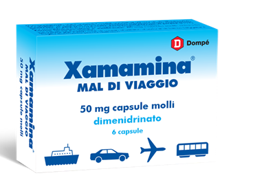 XAMAMINA MAL DI VIAG*6CPS 50MG - farmachicca