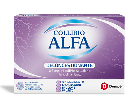 COLLIRIO ALFA DEC*10CONT 0,3ML - farmachicca