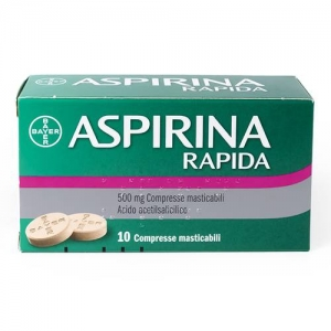 ASPIRINA RAPIDA*10CPRMAST500MG - farmachicca