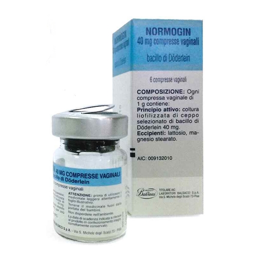NORMOGIN*6CPR VAG 40MG - farmachicca