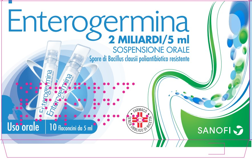 ENTEROGERMINA*OS 10FL 2MLD/5ML - farmachicca