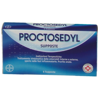 PROCTOSEDYL*6SUPPOSTE - farmachicca