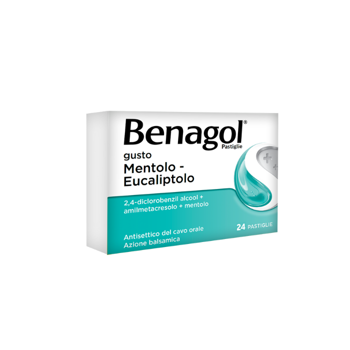BENAGOL*24PAST MENTOLO EUCALIP - farmachicca