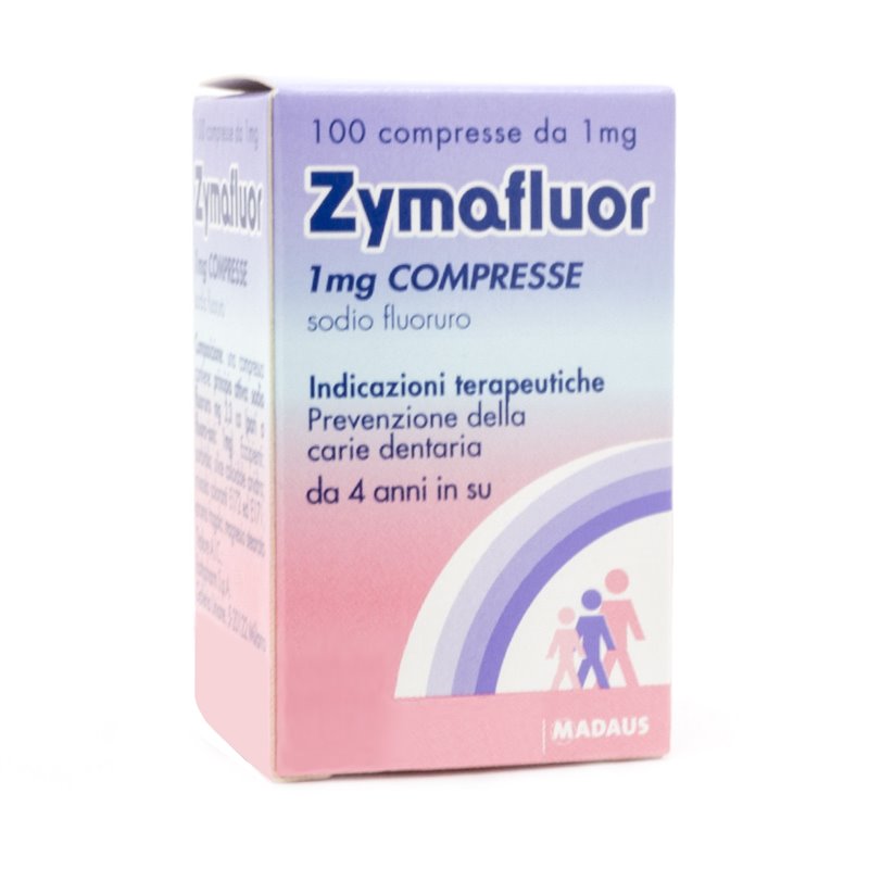ZYMAFLUOR*100CPR 1MG - farmachicca