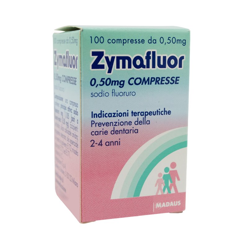 ZYMAFLUOR*100CPR 0,50MG - farmachicca