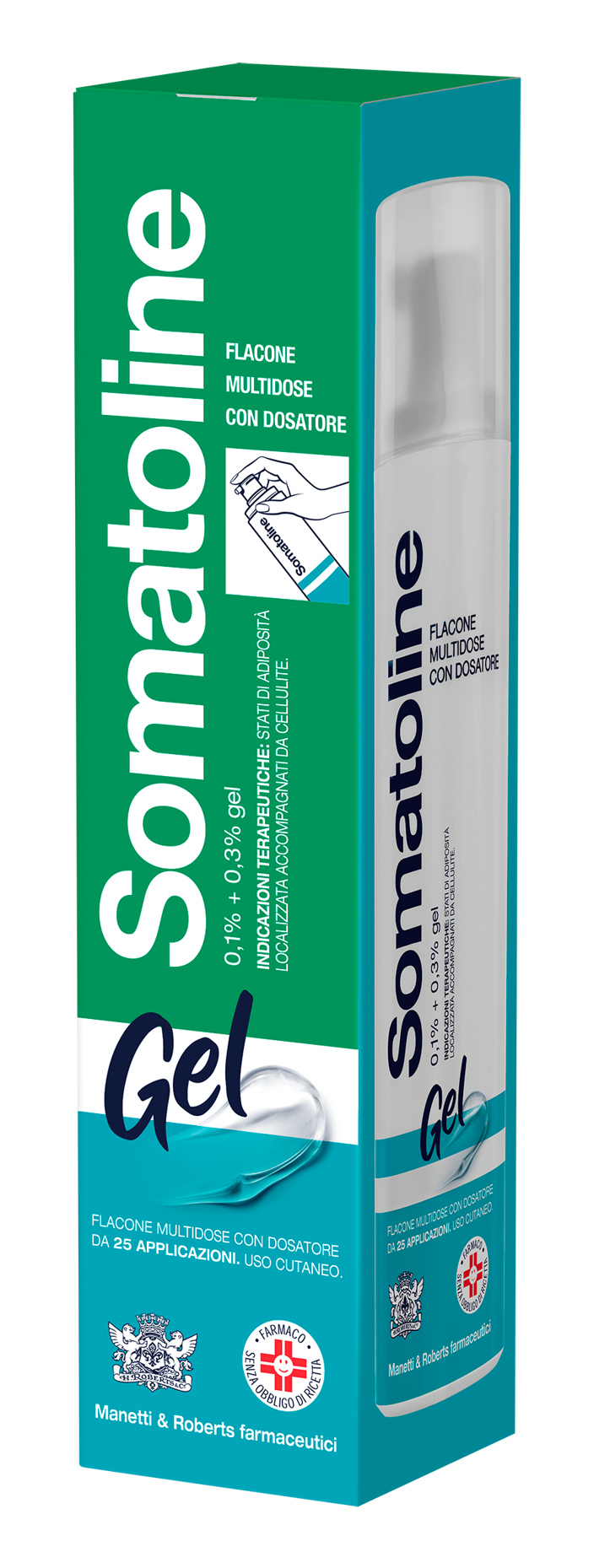 SOMATOLINE*GEL 250ML 0,15+0,3% - farmachicca