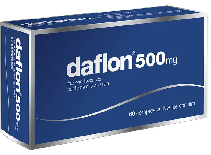 DAFLON*60CPR RIV 500MG - farmachicca