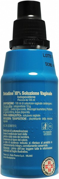 BETADINE*SOLUZ VAG 125ML 10% - farmachicca