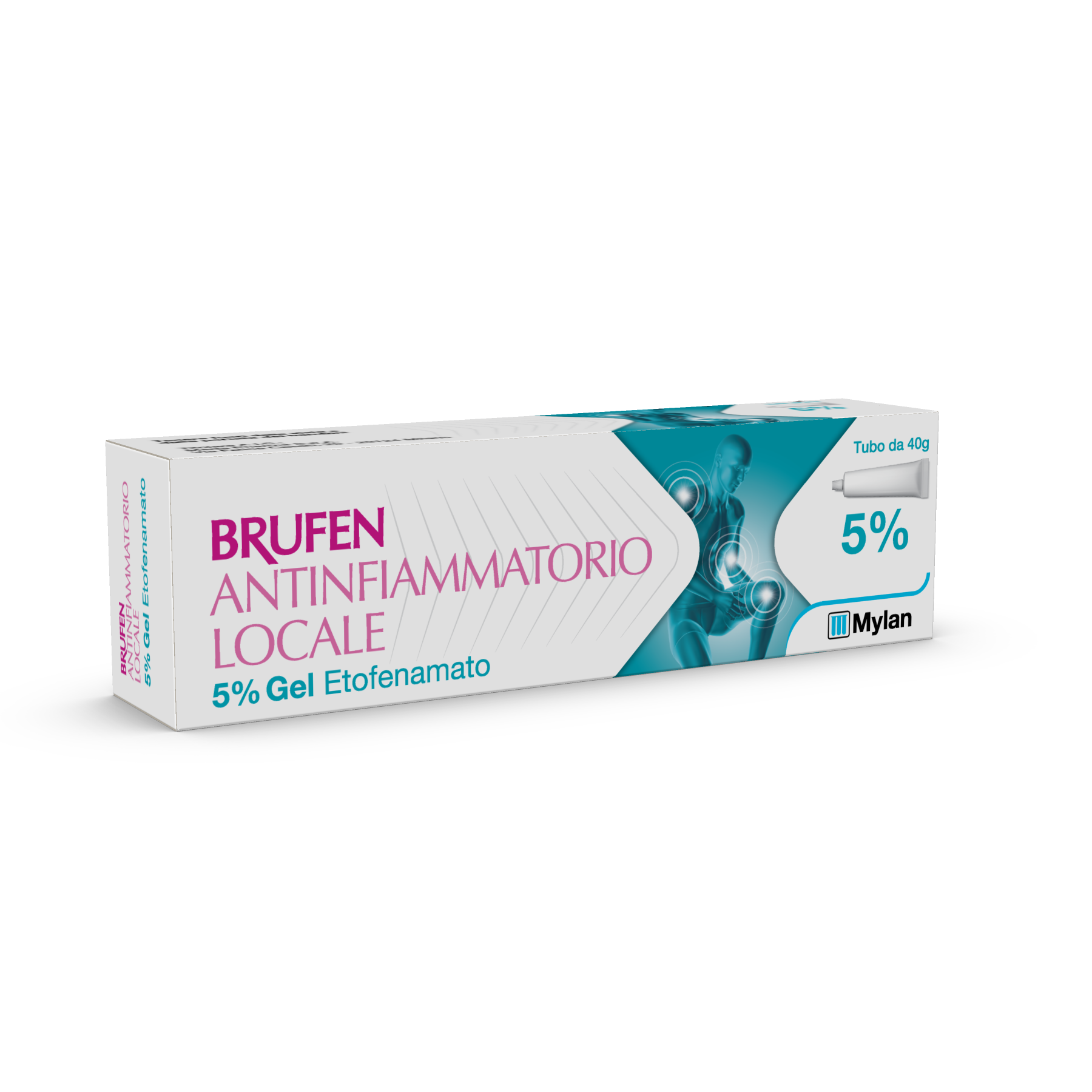 BRUFEN ANTINFIAMMAT*GEL 40G 5% - farmachicca