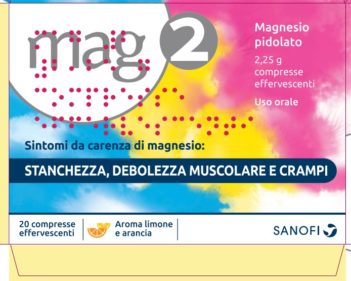 MAG 2*20CPR EFF 2,25G - farmachicca