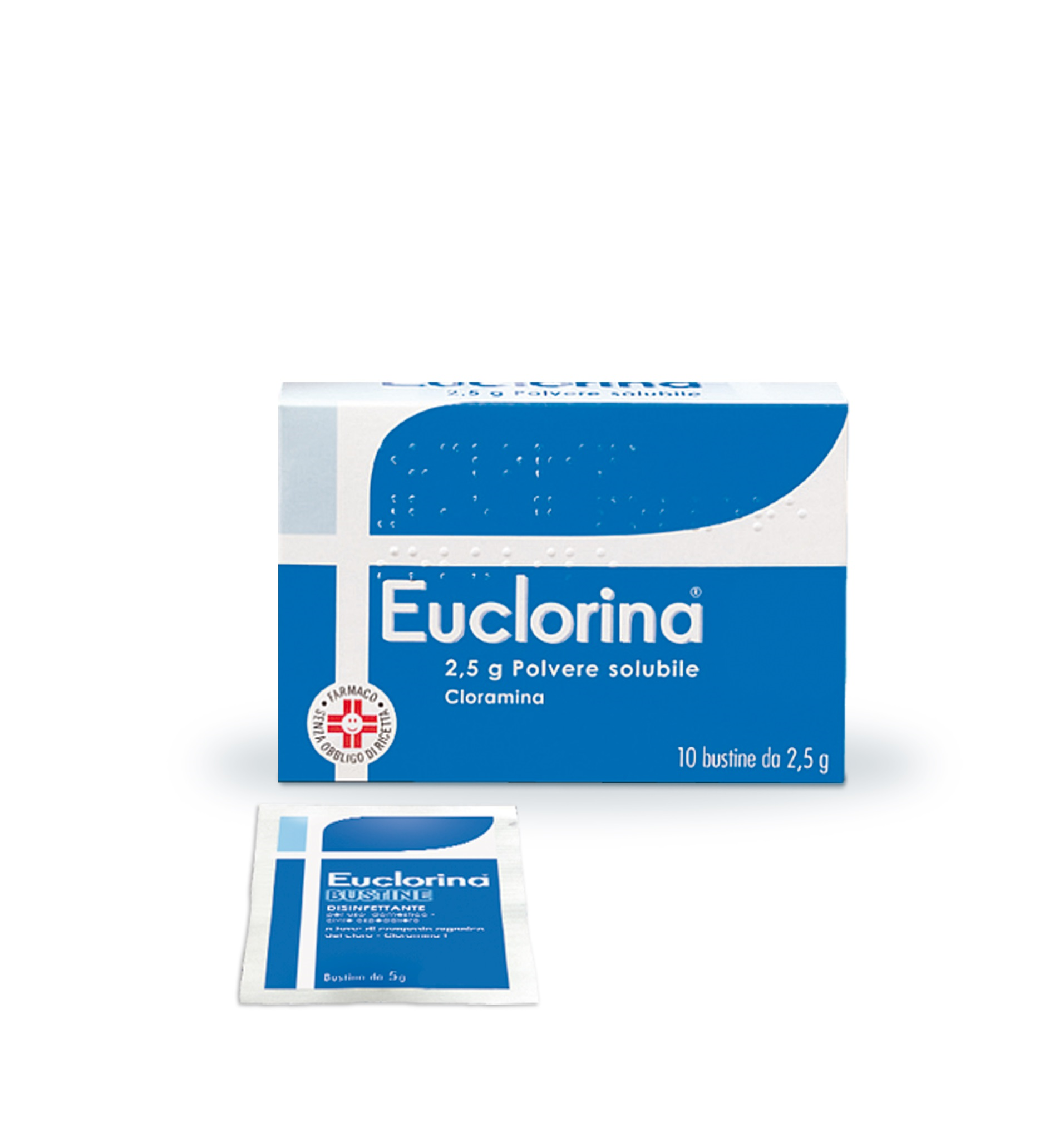 EUCLORINA*POLV SOL 10BUST 2,5G - farmachicca
