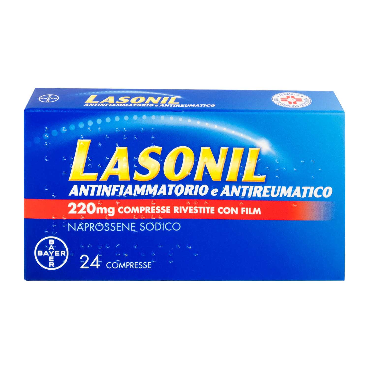 LASONIL ANTINFIAMM*24CPR 220MG - farmachicca