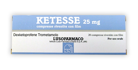 KETESSE*20CPR RIV 25MG - farmachicca