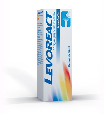 LEVOREACT*SPRAY NAS 10ML 0,5MG - farmachicca
