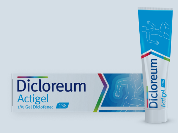 DICLOREUM ACTIGEL*GEL 100G 1% - farmachicca