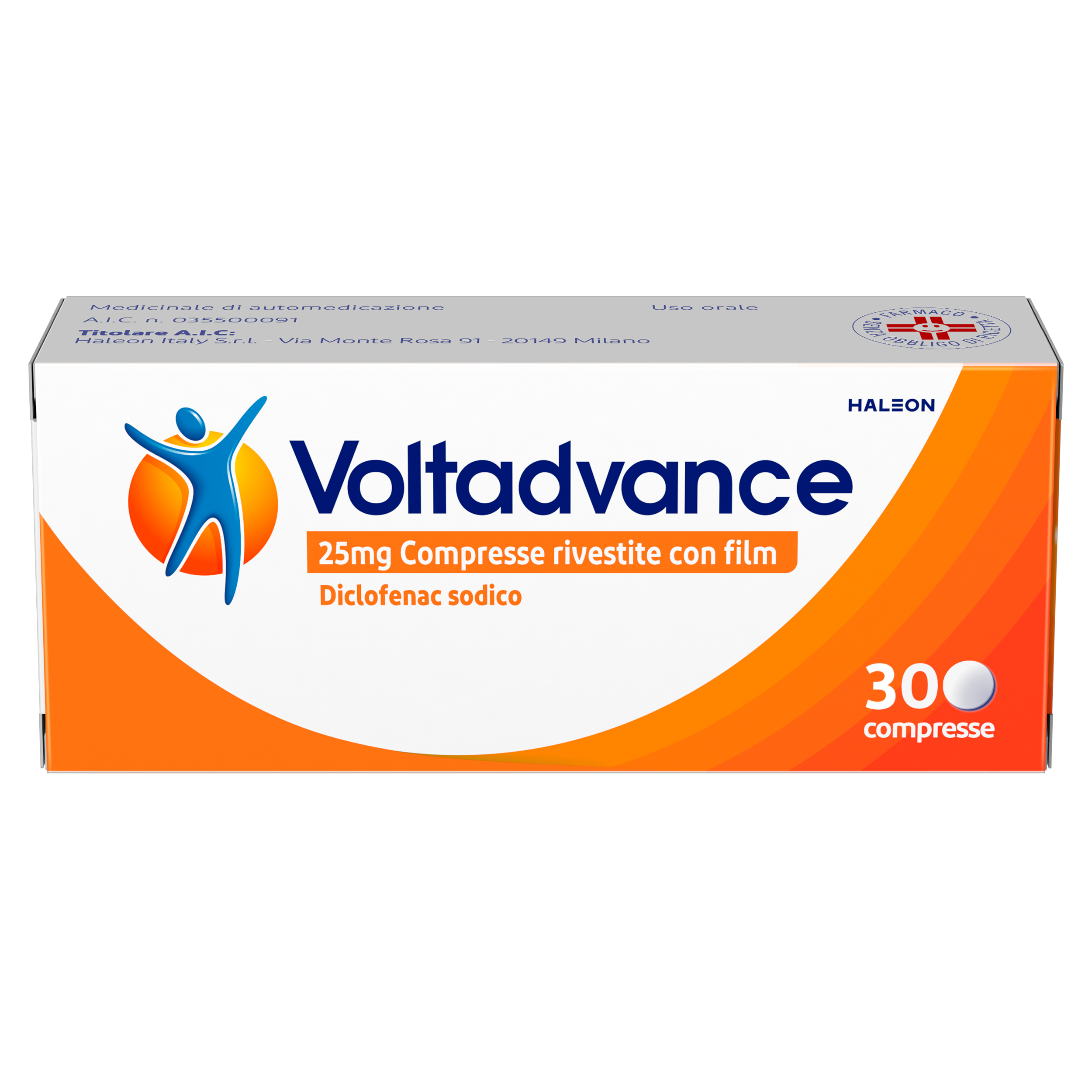 VOLTADVANCE*30CPR RIV 25MG - farmachicca