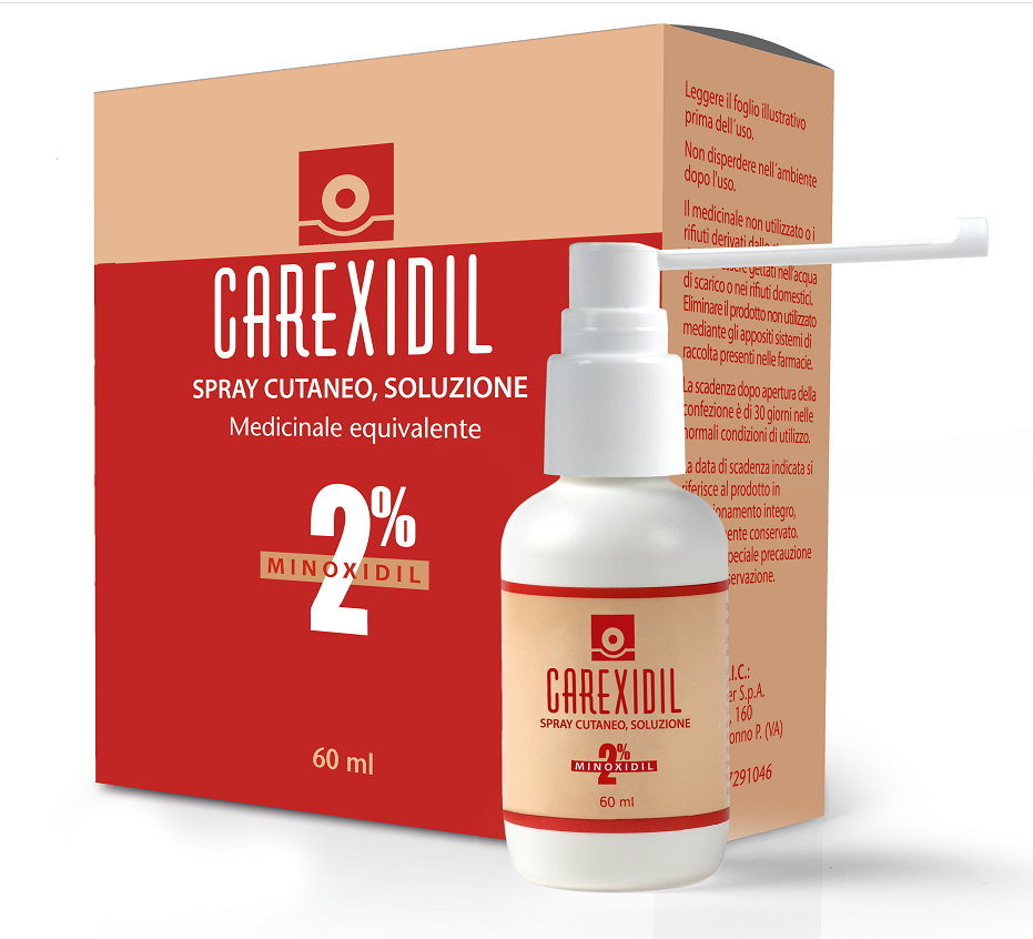 CAREXIDIL*SOLUZ CUT 60ML 2% - farmachicca