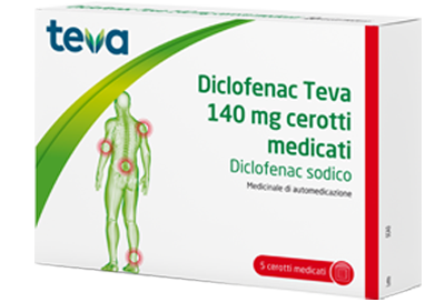 DICLOFENAC TE*5CER MED 140MG - farmachicca