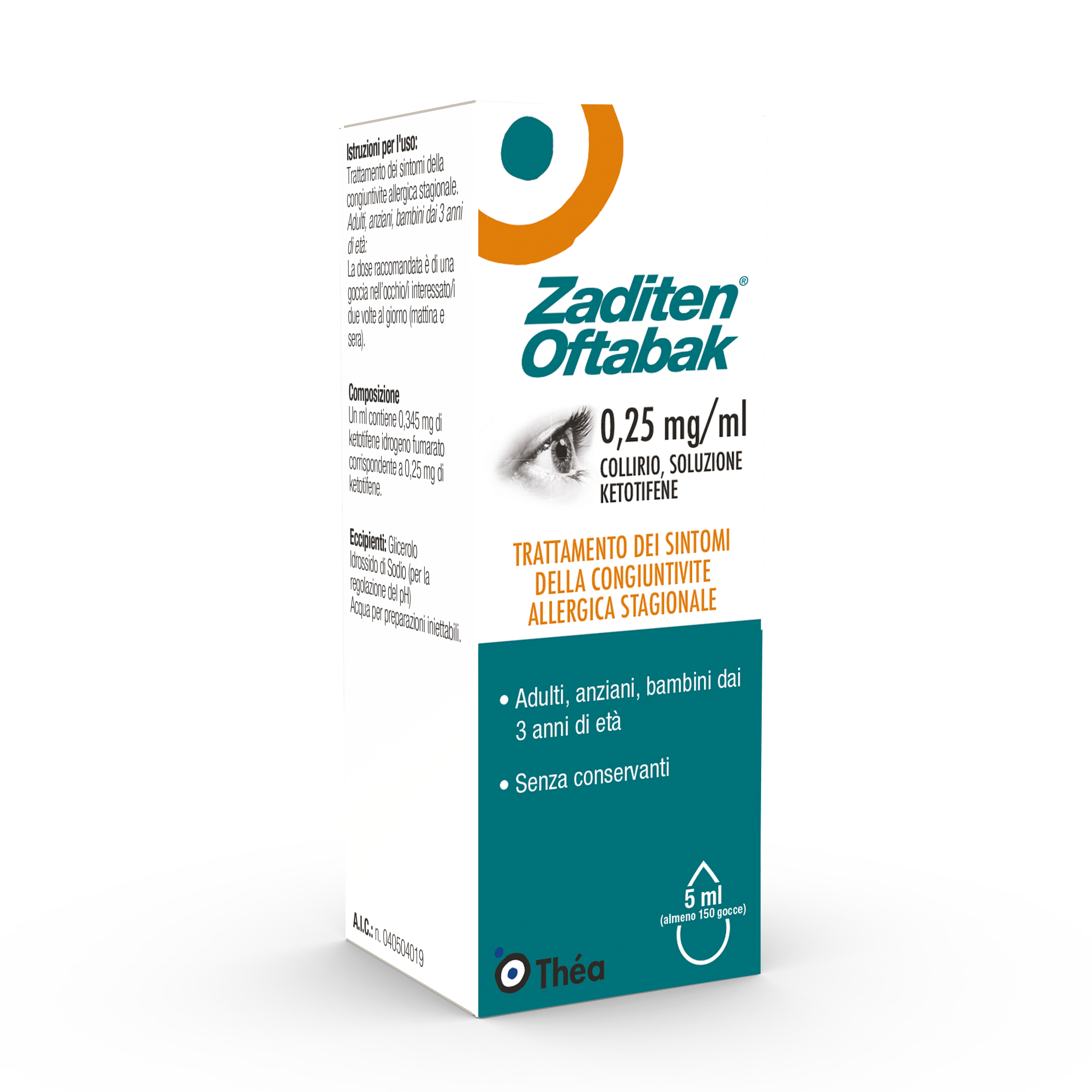 ZADITEN OFTABAK*COLLIRIO FL5ML - farmachicca