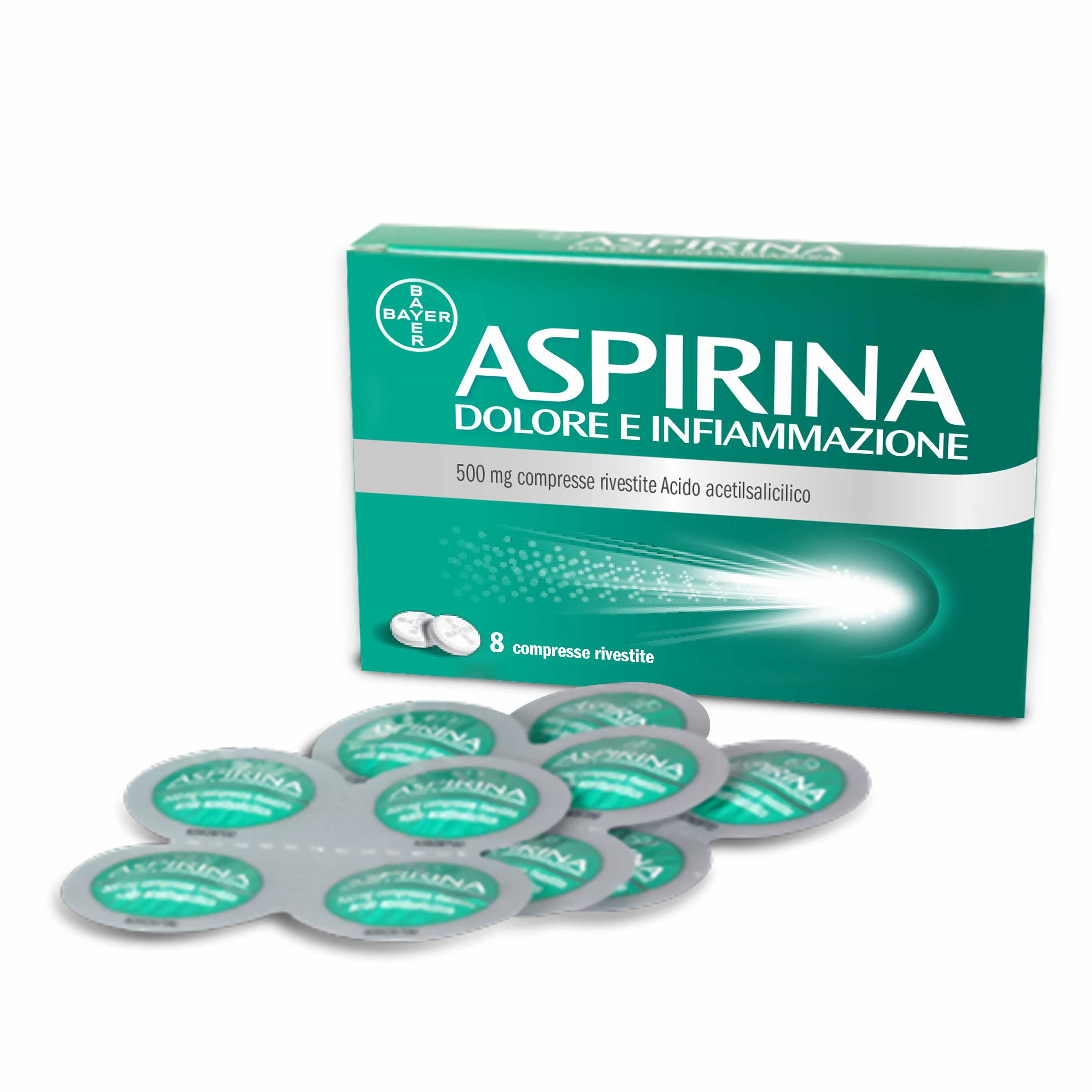 ASPIRINA DOLORE INF*8CPR 500MG - farmachicca