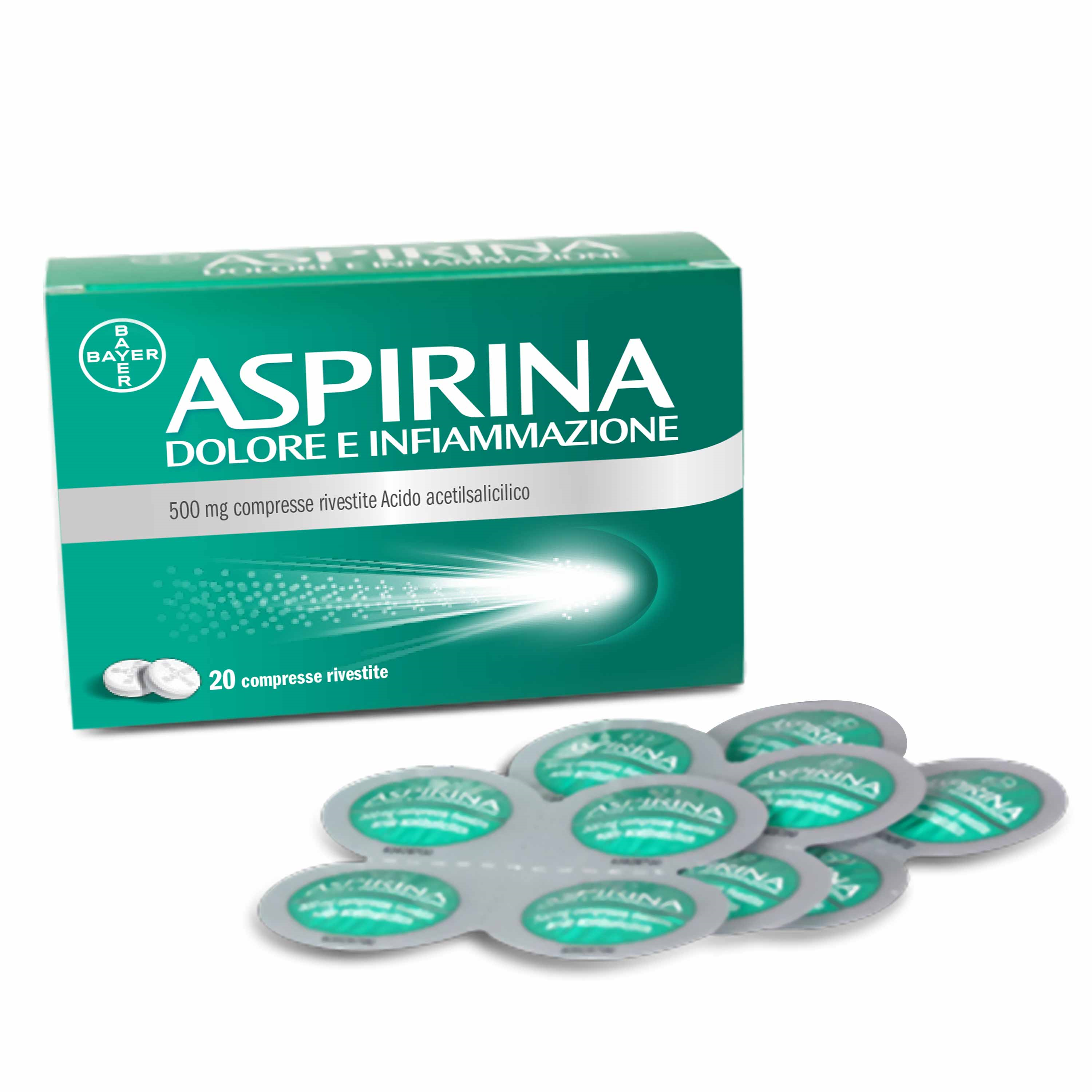 ASPIRINA DOLORE INF*20CPR500MG - farmachicca