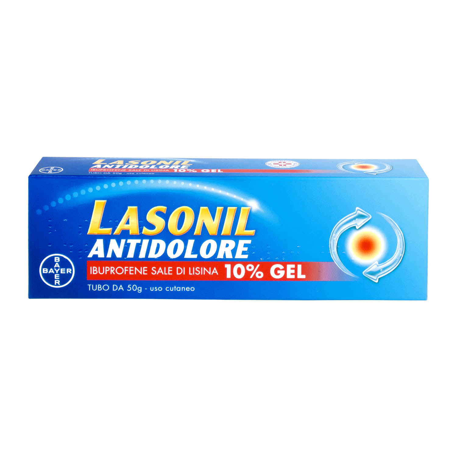LASONIL ANTIDOLORE*GEL 50G 10% - farmachicca