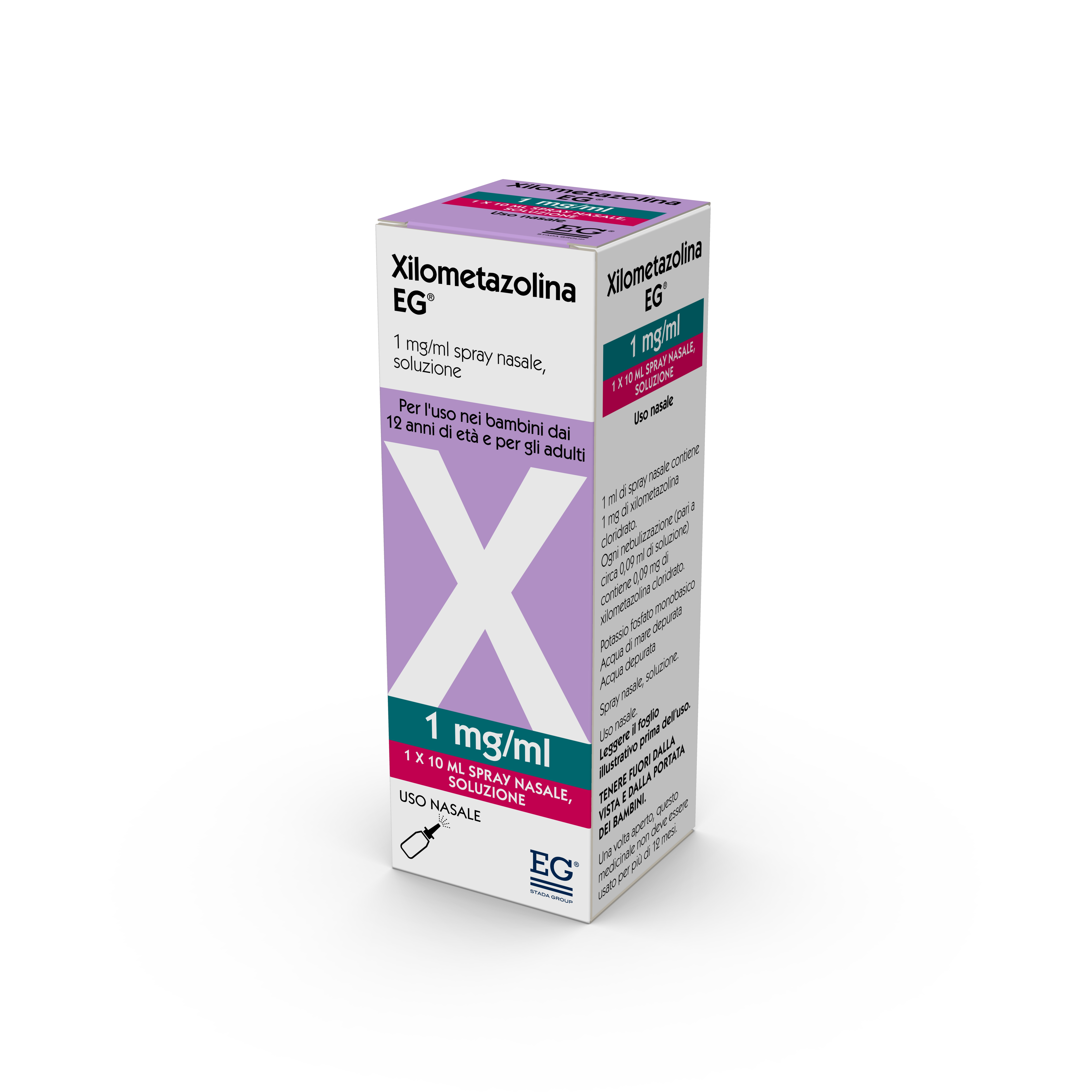 XILOMETAZOLINA EG*SPR10ML 10MG - farmachicca
