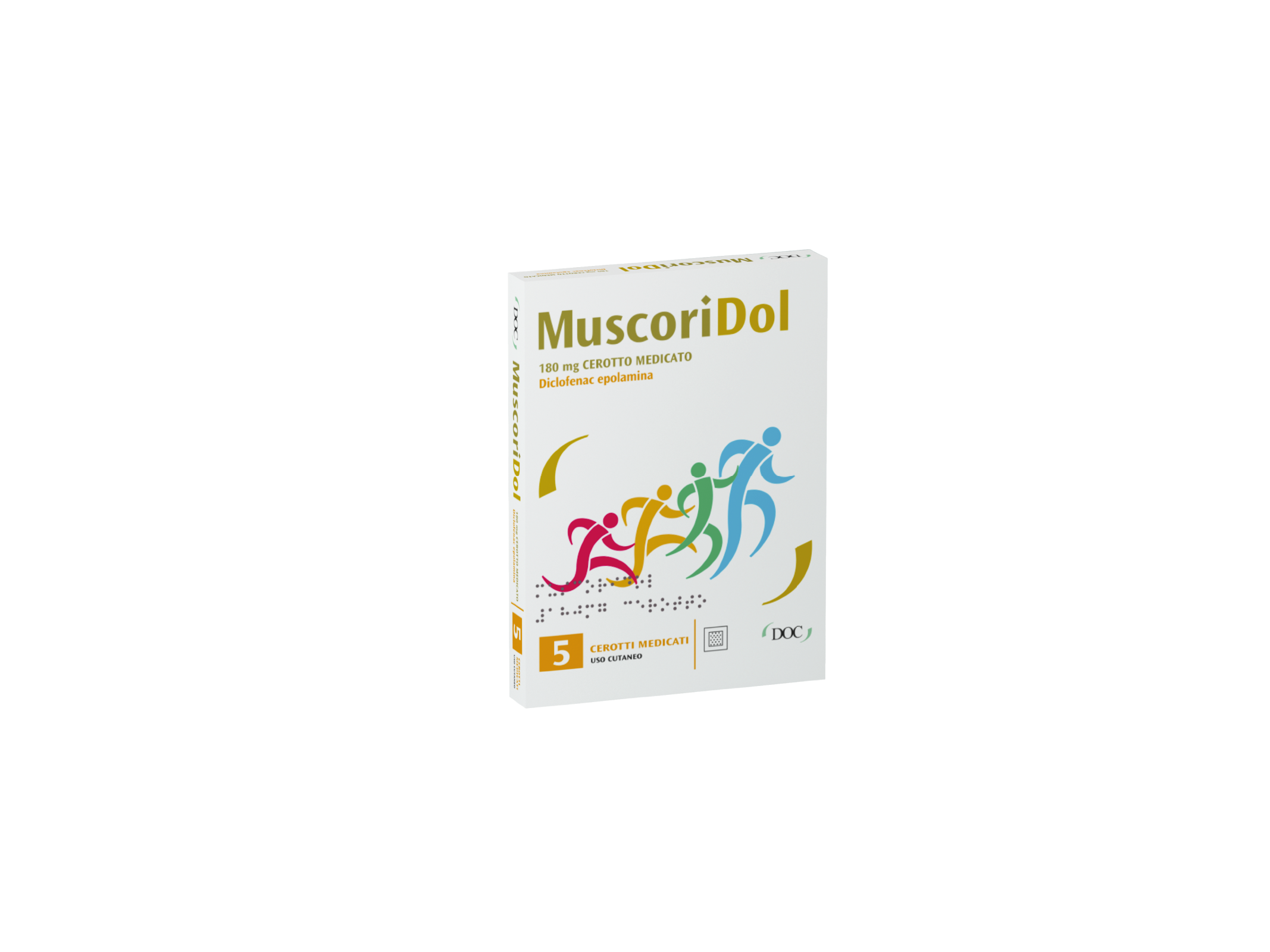 MUSCORIDOL*5CER MED 180MG - farmachicca