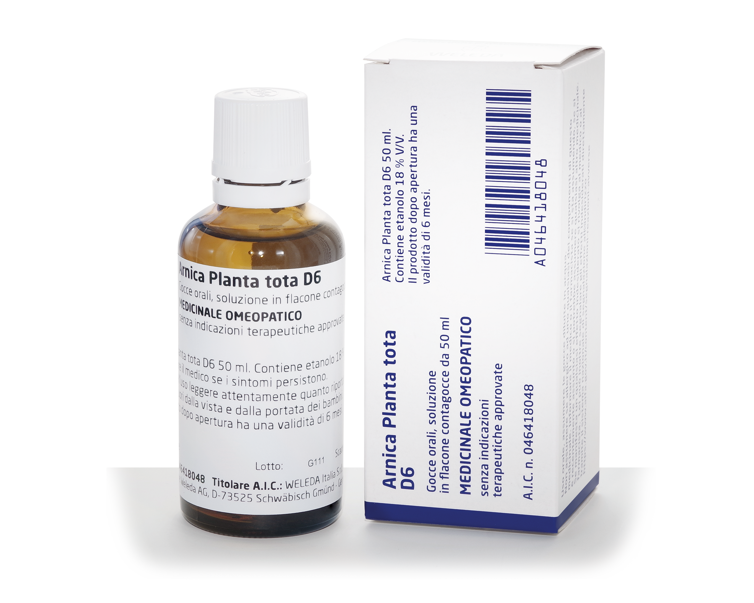 ARNICA PLANTA TOTA*D6 GTT 50ML - farmachicca