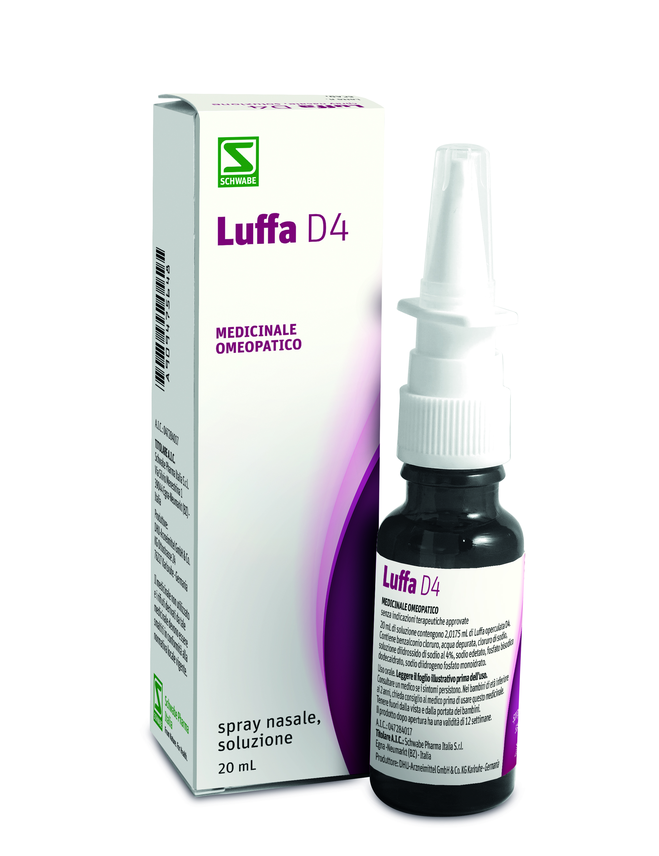 LUFFA*D4 SPRAY NASALE 1FL 20ML - farmachicca